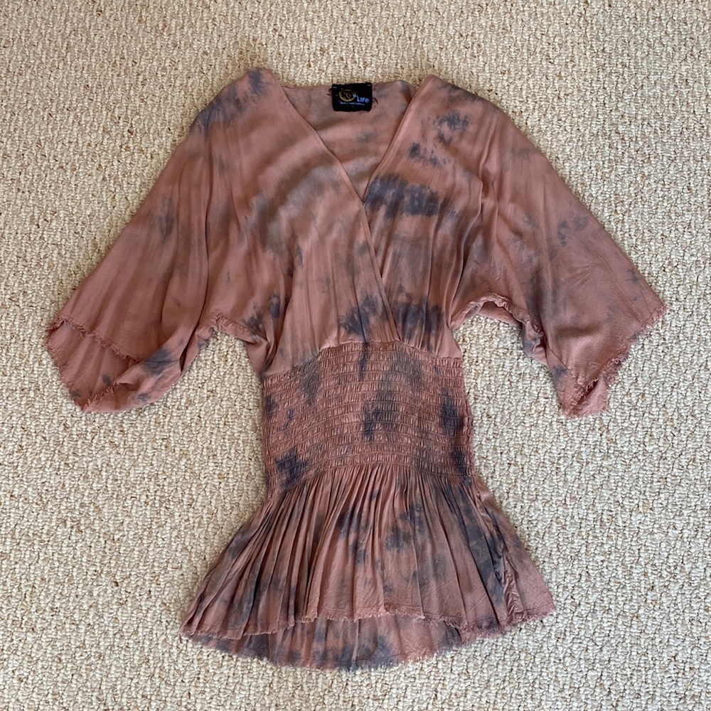 Blue Life smocked Dress
